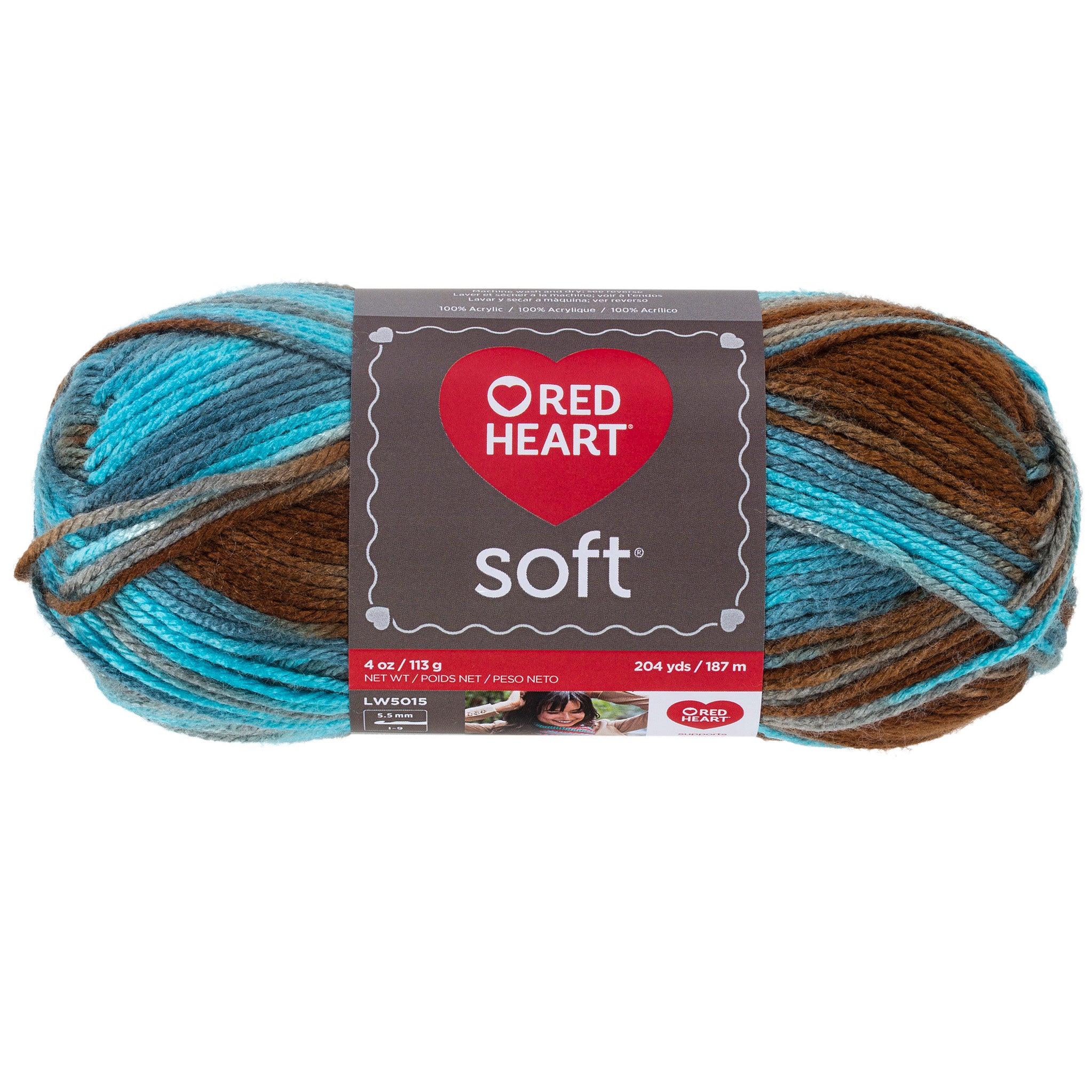 I wanted to see what those multicolored yarn skeins tufted like
