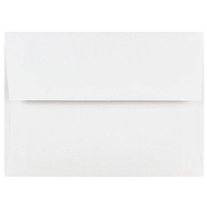 A6 White Card Envelopes 50 Pack A650