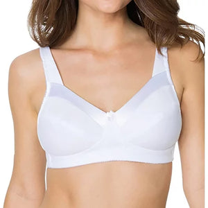 Premium Photo  Basic beige cotton bra isolated on white background