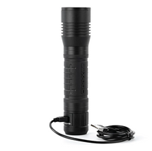 LuxPro Pro Series Bright 800 lumens rechargeable LED flashlight, upright