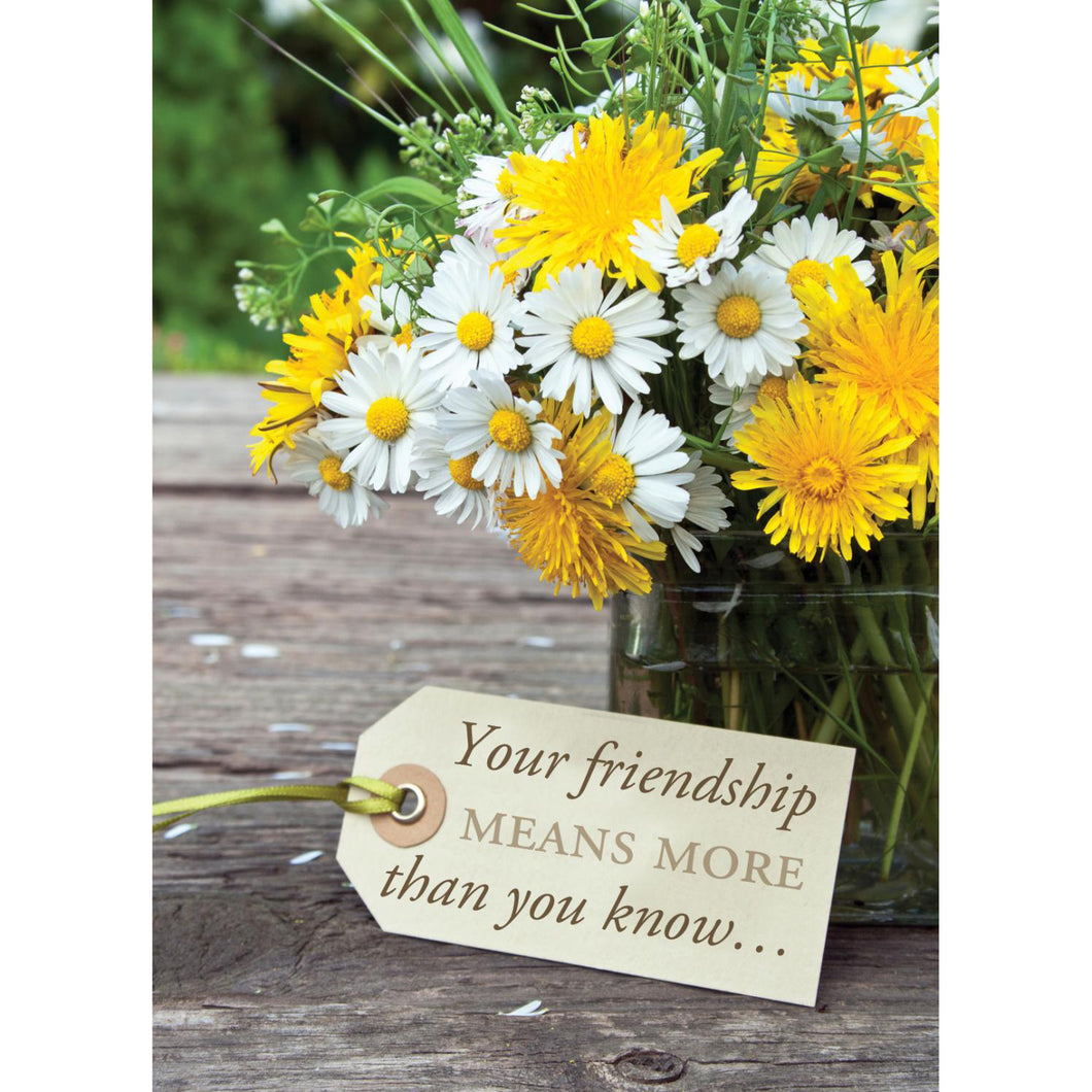 Yellow Bouquet Note Cards 4055
