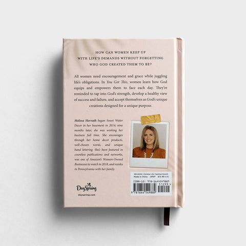 You Got This Devotional J4969 back cover