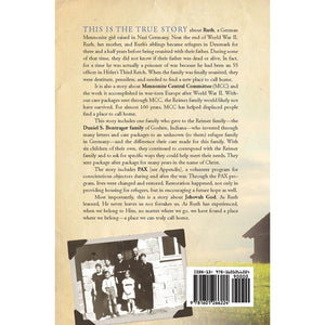 A Place For Ruth back cover of book