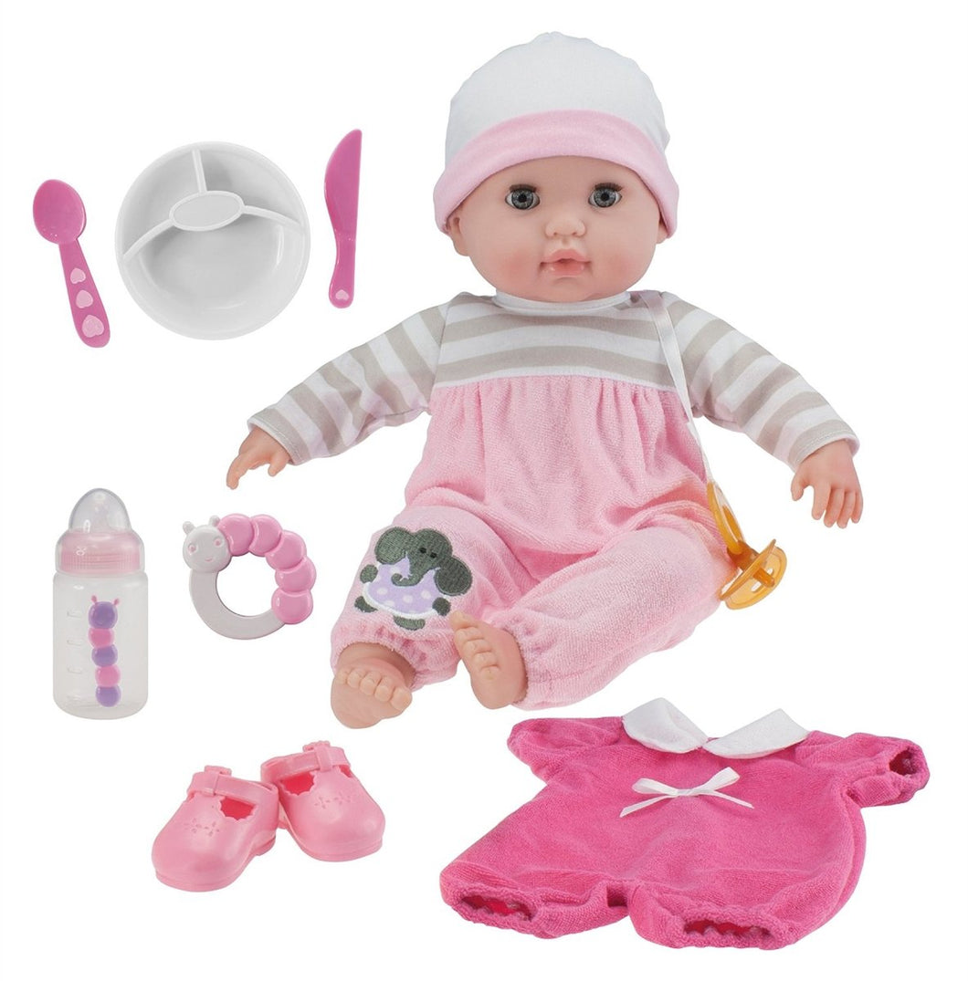 JC Toys Berenguer Botique Soft Body Baby Doll Gift Set 30040