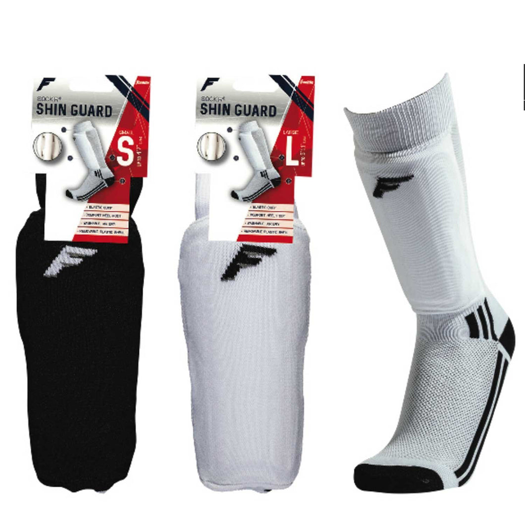 Franklin ACD-2 Sock'r Poly Shin Guards Assorted 5454S5