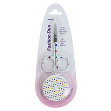 Scissor and Tape Fashion Duo white