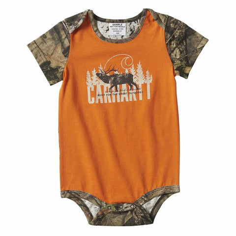 Baby Boy Camo Elk Bodyshirt CA6164