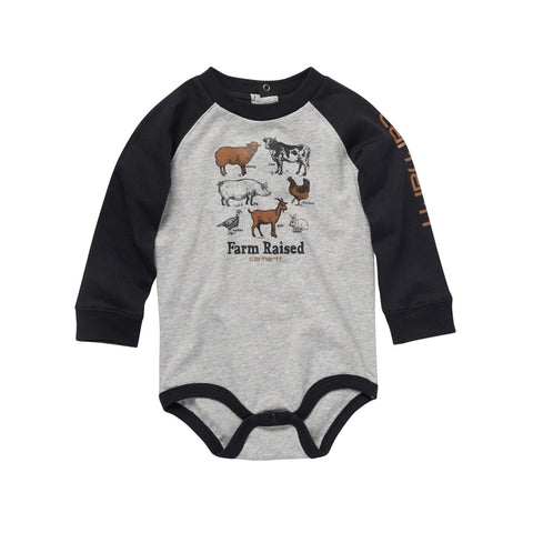 Baby Boy Farm Raised Bodysuit CA6212