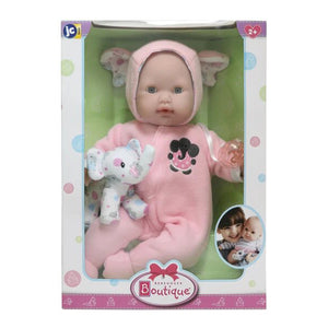 Baby doll with elephant