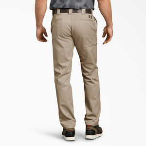 Slim Fit Tapered Leg Multi-Use Pocket Work Pants