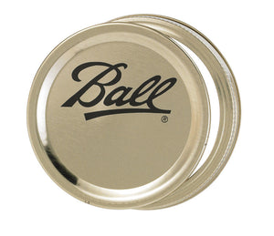 Ball canning lid and band