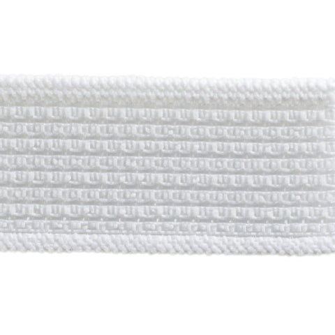 White stretch belting