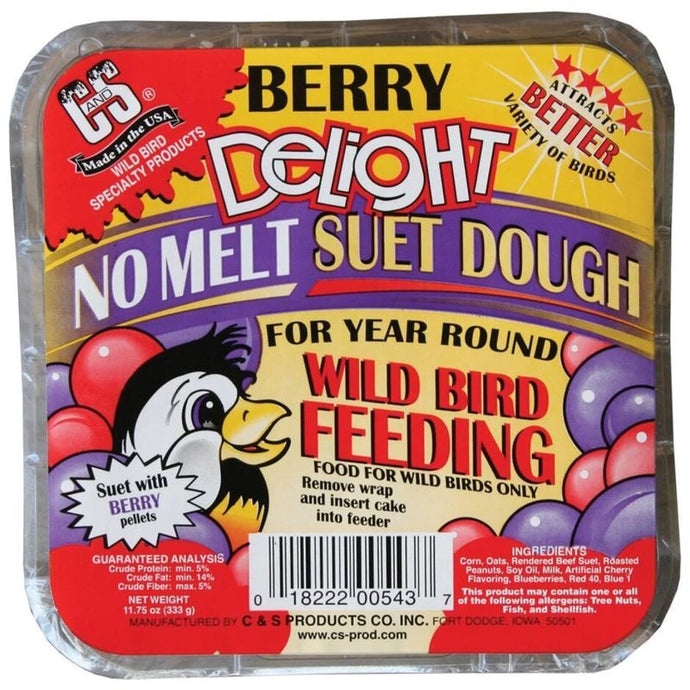 Berry Delight suet cake