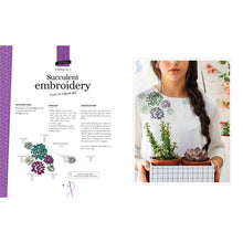 Embroidery pattern book
