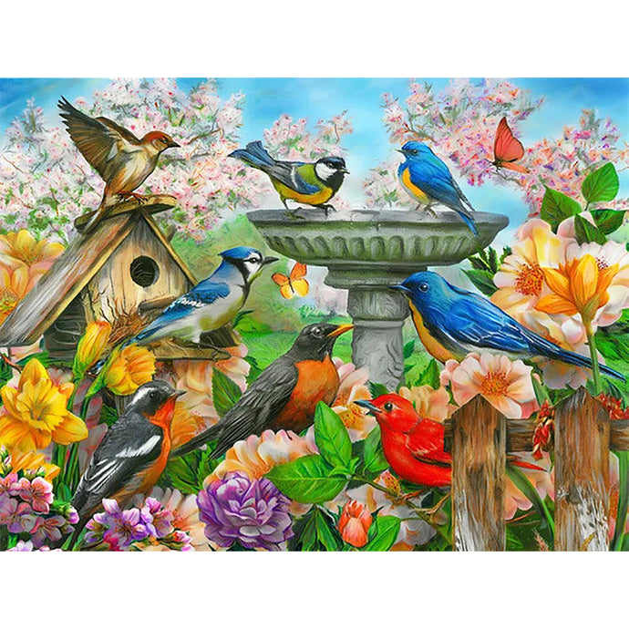 Bird Bath 500-Piece Puzzle 33-01634