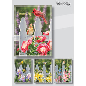 Backyard Beauties Birthday Cards