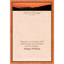 Coastal theme birthday card