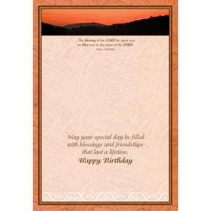 Coastal theme birthday card