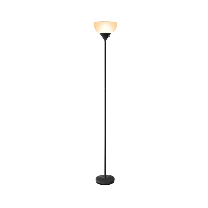 Black floor lamp