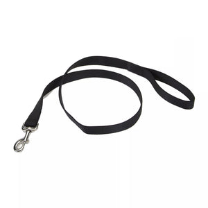 Black Single-Ply Dog Leash