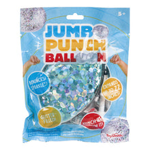 Blue sparkle punch balloon