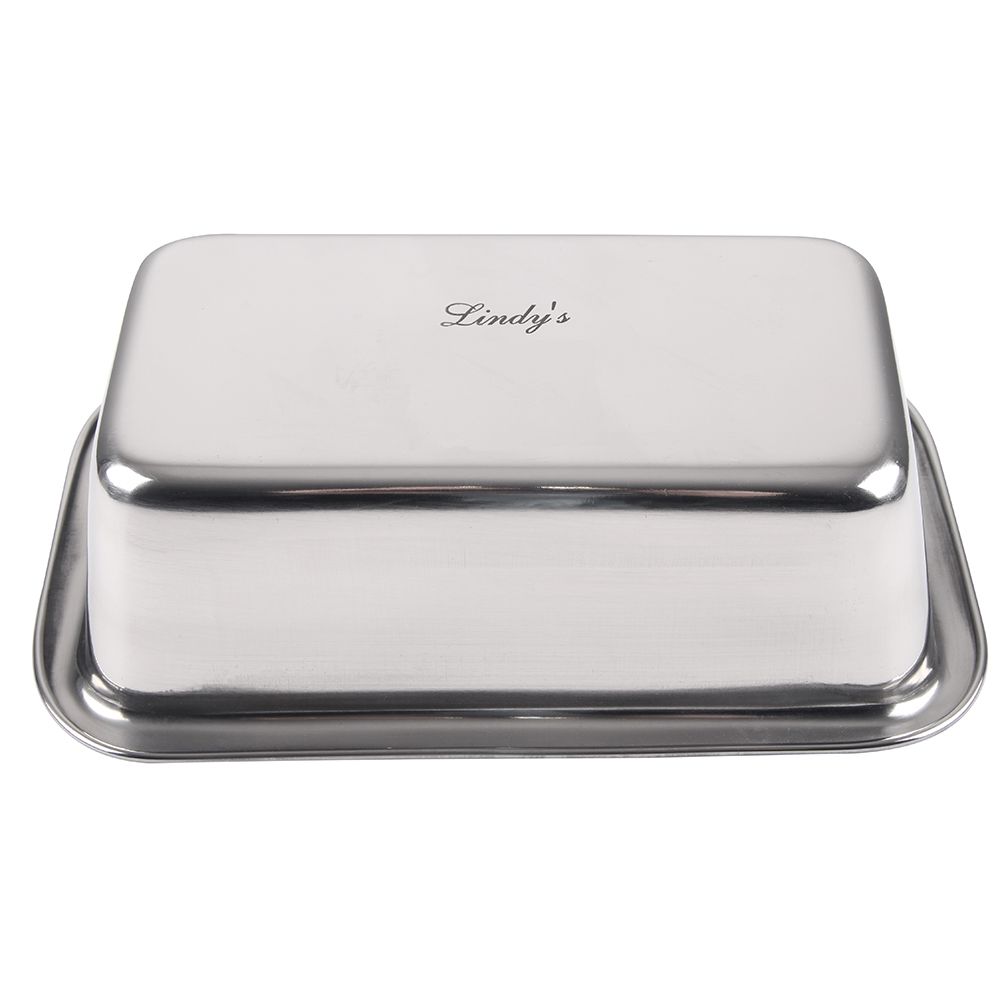 Lindy's 12 qt. Stainless Steel Flat Bottom Dishpan