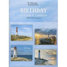Boxed Cards Birthday Lighthouses FT22404