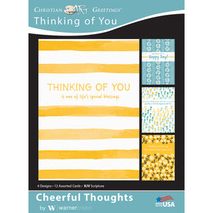 Cheerful Thoughts boxed greeting cards