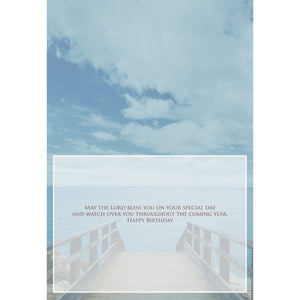 FT boxed greeting card birthday pathway inside text