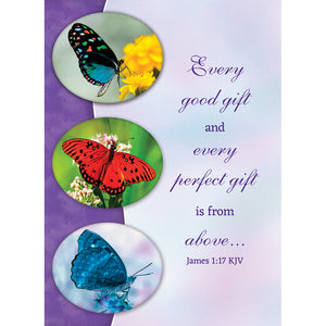 FT boxed greeting card butterflies