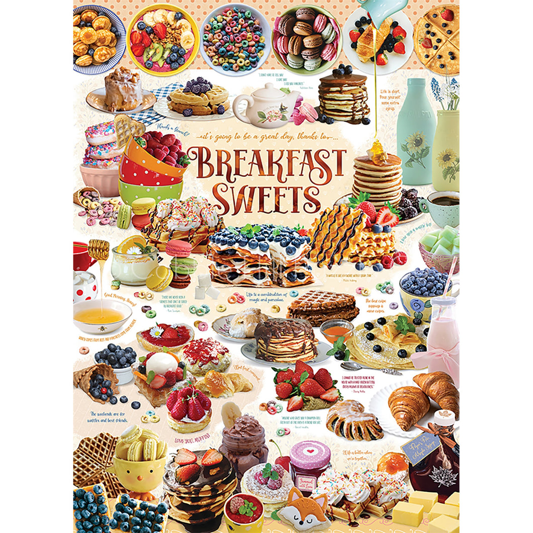 Breakfast Sweets Puzzle 80363 1000-Piece