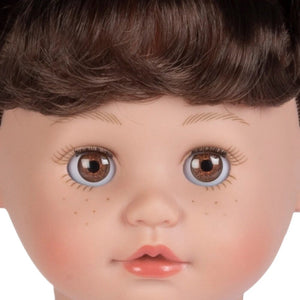 Close-up of doll face