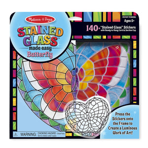 Stained glass butterfly kit