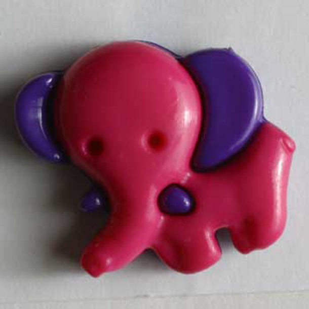 Pink elephant buttons