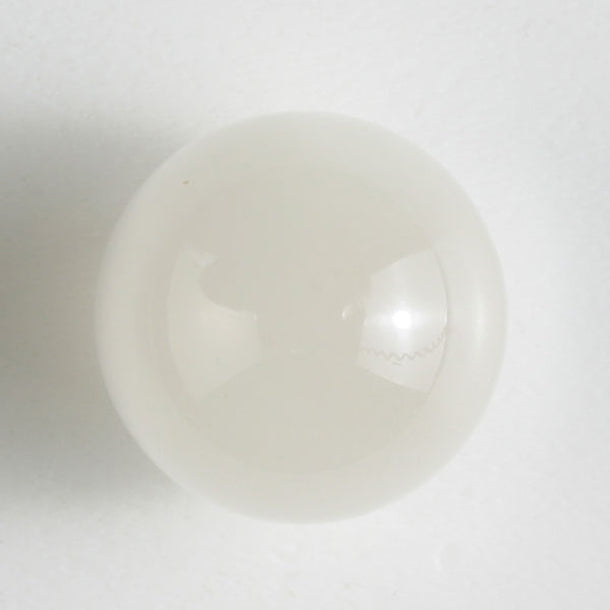 White pearl button