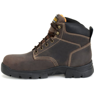 Instep view, Carolina work boot.