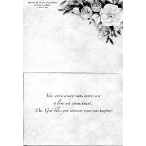 Card 1 Inside Anniversary Fresh Floral