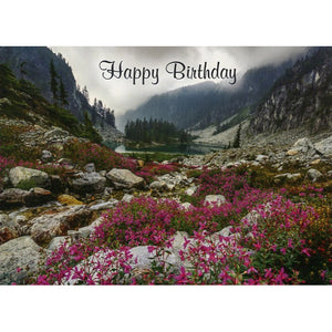 Card 2 Birthday Mountain Joy