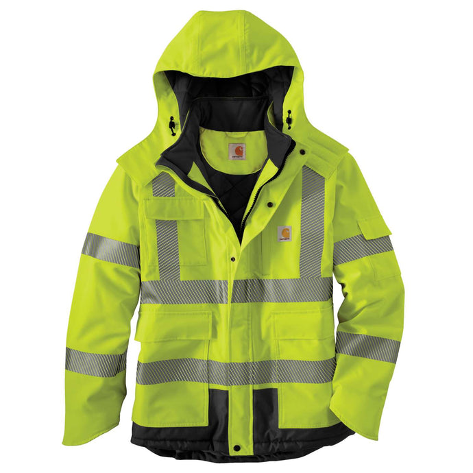 High-vis Carhartt jacket