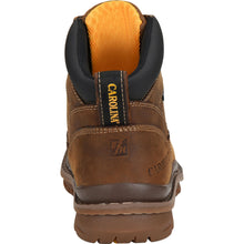Carolina Shoe 6 inch men's Dormite work boots heel view