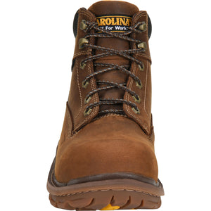 Carolina Shoe 6 inch men's Dormite work boots toe view