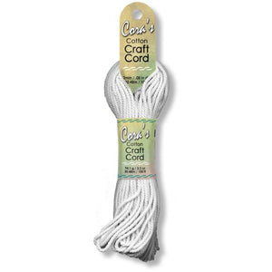White Cotton Craft Cord