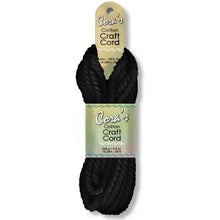 Black Cotton Craft Cord