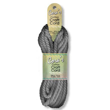 Charcoal Cotton Craft Cord