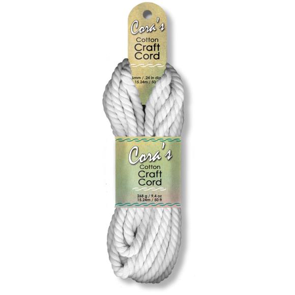 White Cotton Craft Cord