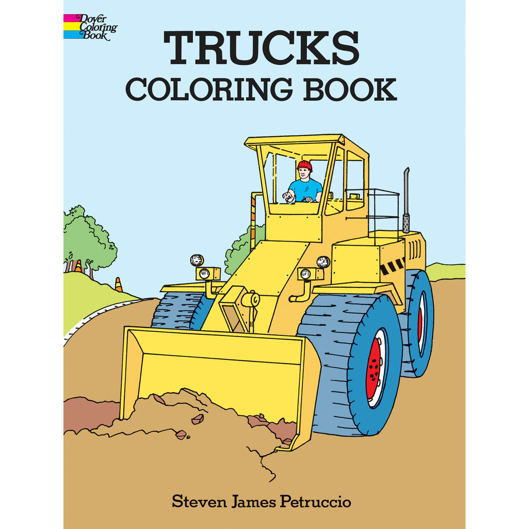 Dover Trucks Coloring Book