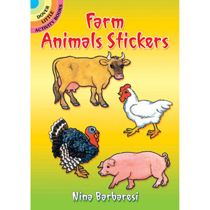 Dover Farm Animals Stickers book