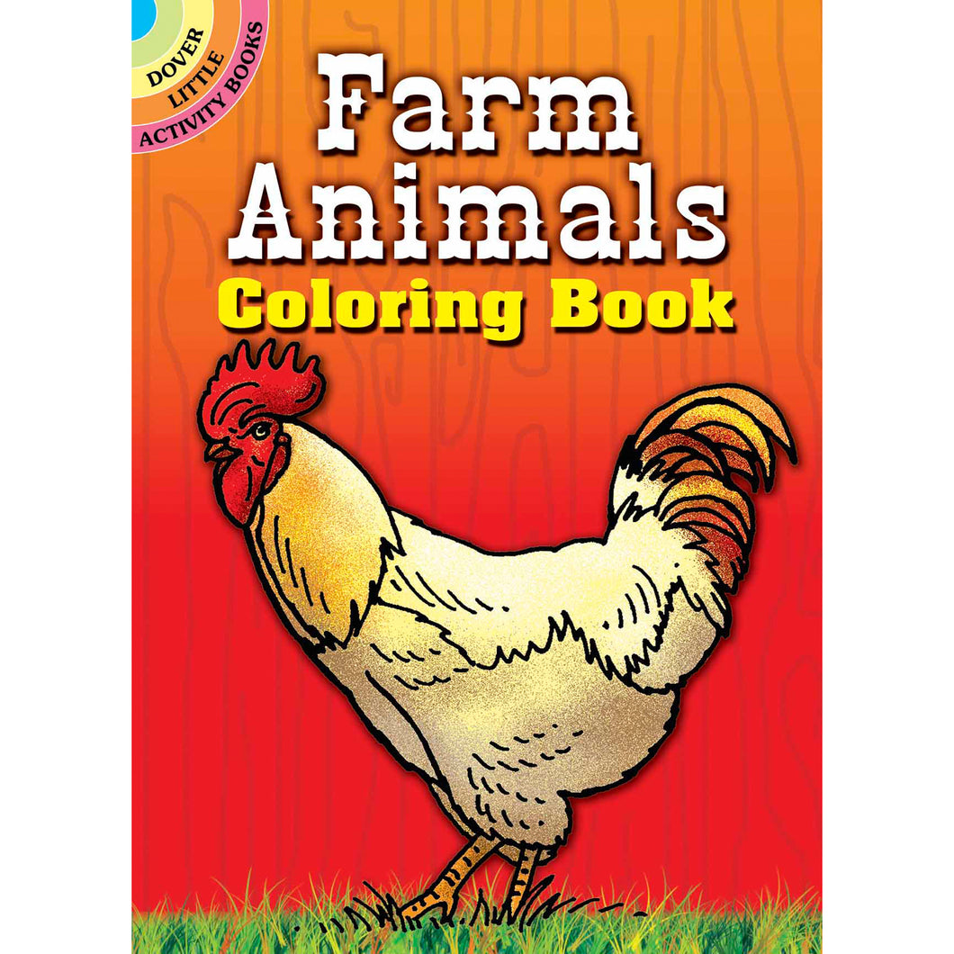 Dover Farm Animals Coloring Book