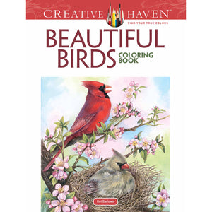 Dover Creative Haven Beautiful Birds Coloring Book