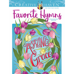 Dover Creative Haven Favorite Hymns Coloring Book